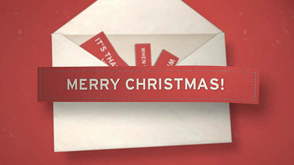 Christmas Envelope by alex_watson | VideoHive