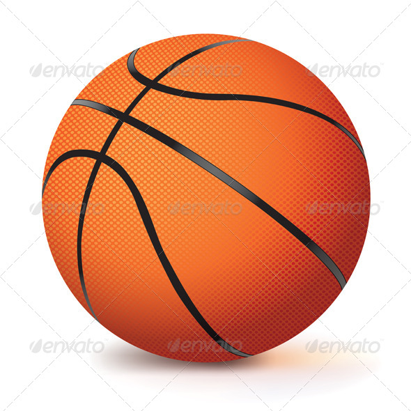 Realistic Vector Basketball - Sports/Activity Conceptual