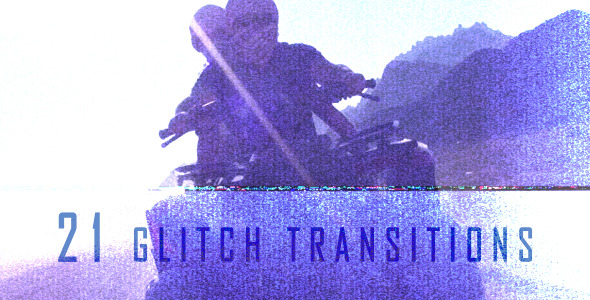 Glitch Transitions (21-Pack)