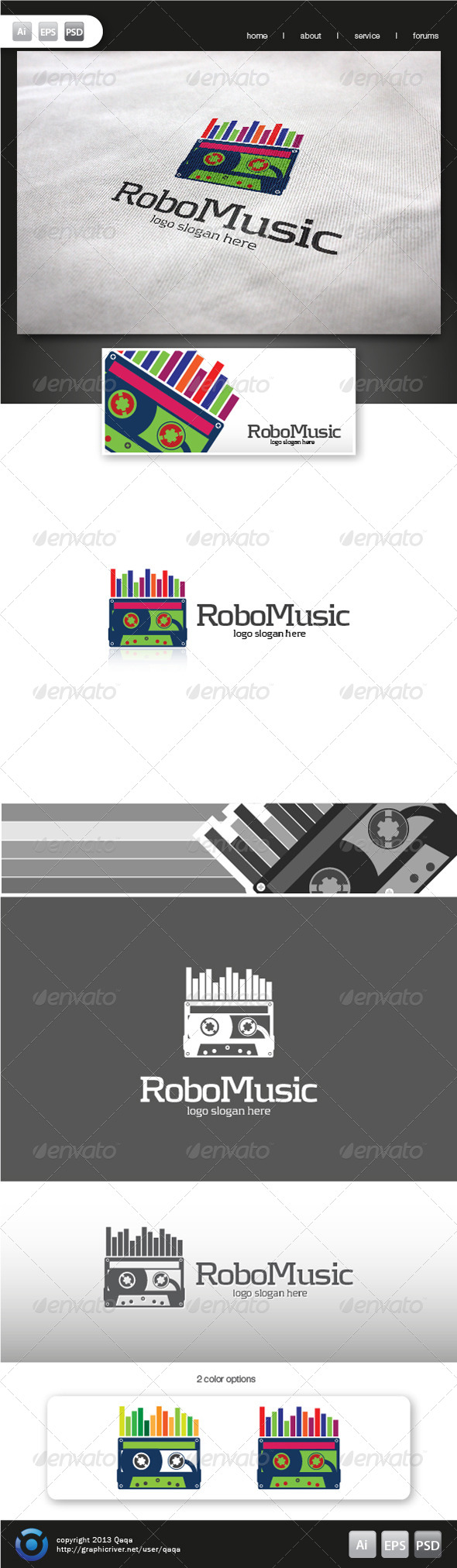 Robo Music Logo