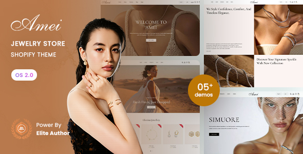 Amei – Jewelry Store Shopify 2.0 Theme
