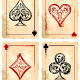 Grunge Poker Cards Vector Set, Vectors | GraphicRiver