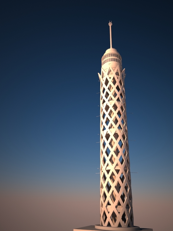 Cairo Tower in - 3Docean 6166618