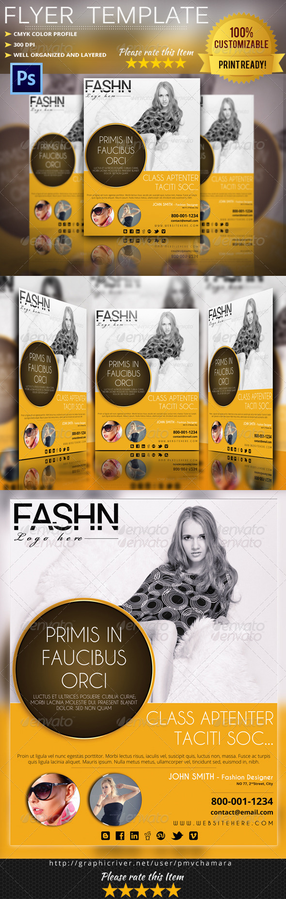 Elegant Fashion Flyer - Commerce Flyers