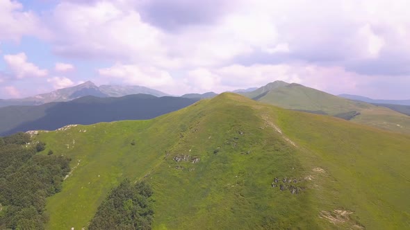 Mountain Appennino Italy Clouds Aerial