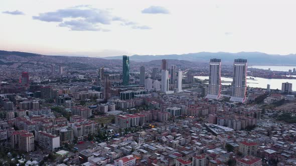 Aerial view of izmir
