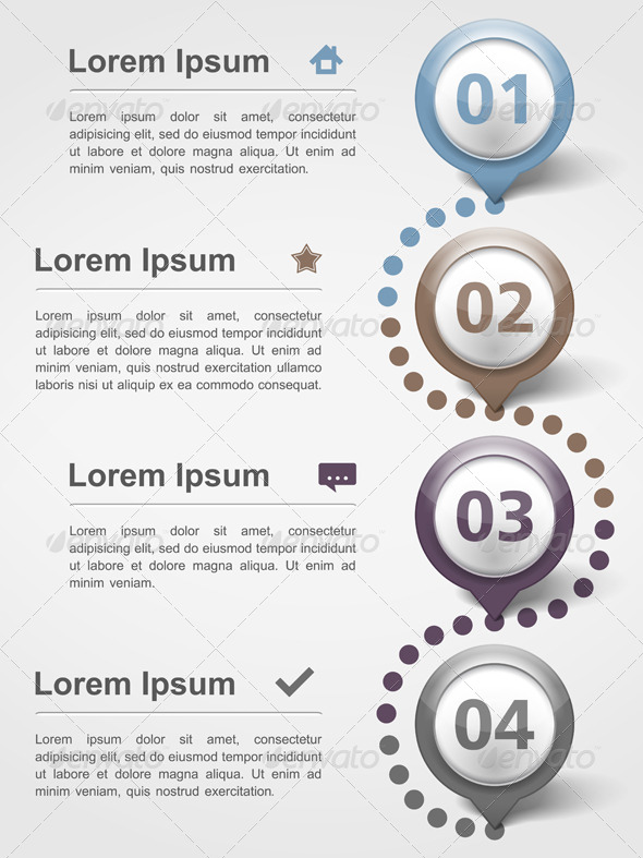 Infographics Design Template - Miscellaneous Vectors