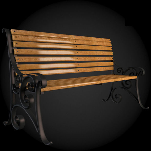 Bench 012 - 3Docean 6190351