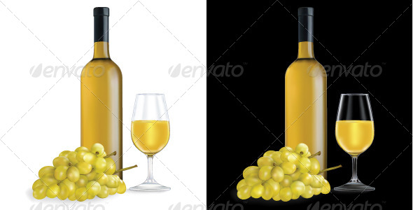 Wine - Food Objects