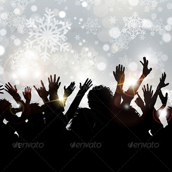 Christmas Party Background - Christmas Seasons/Holidays