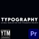 Typo Text Opener MOGRT - VideoHive Item for Sale