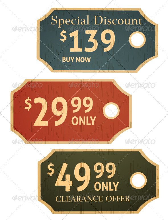 Sale Tags - Retail Commercial / Shopping