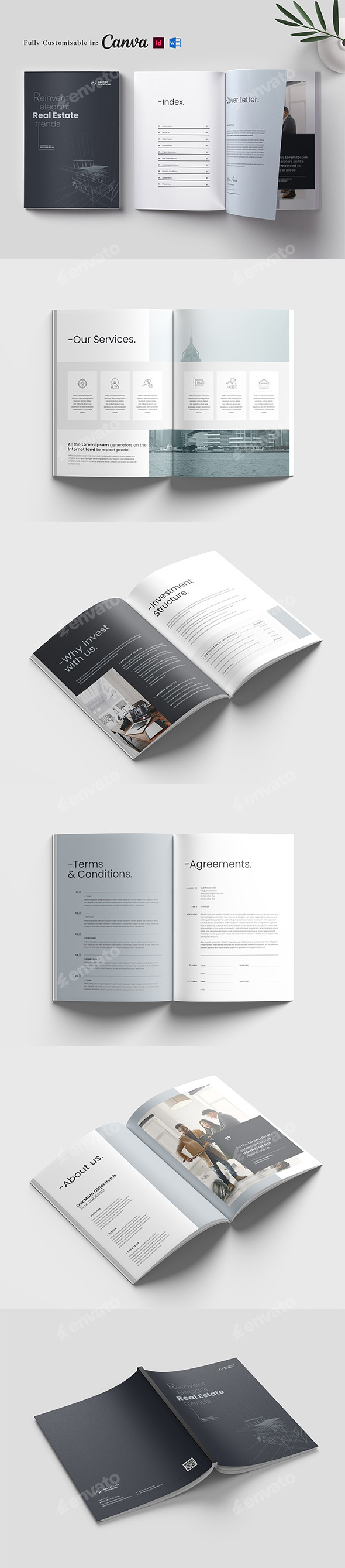 Professional Real Estate Brochure Template