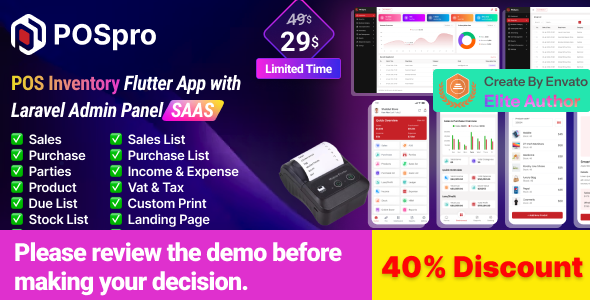 POS Pro - Advanced POS & Inventory Management System | POS SaaS Solution
