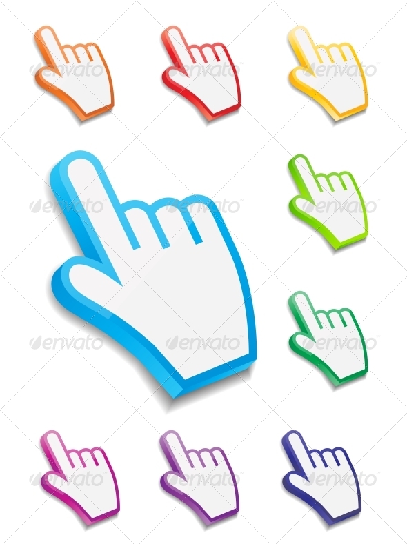Mouse Hand Cursor - Computers Technology