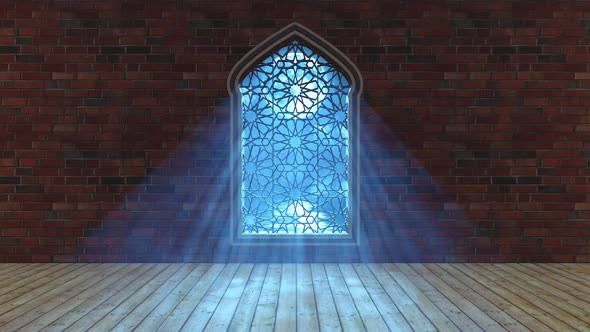Islamic Fog Light Background