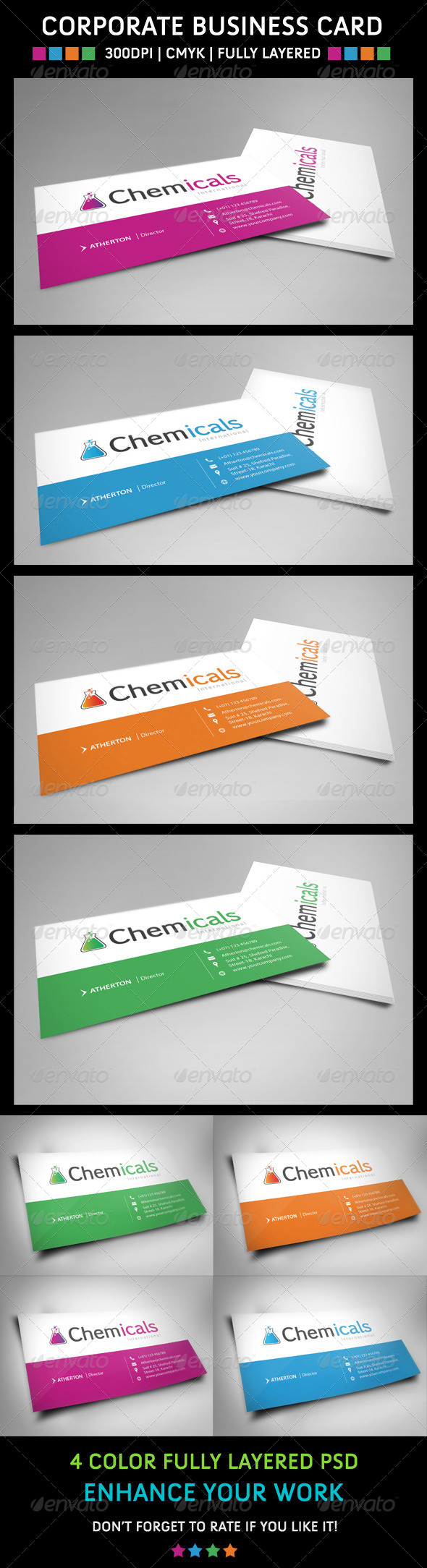 Corporate Business Card - Corporate Business Cards
