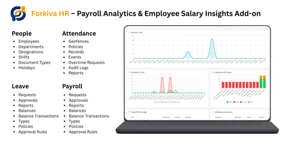 Forkiva HR – Payroll Analytics & Salary Insights Add-on for Forkiva POS
