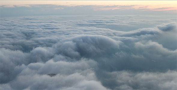 Above Waves of Clouds 