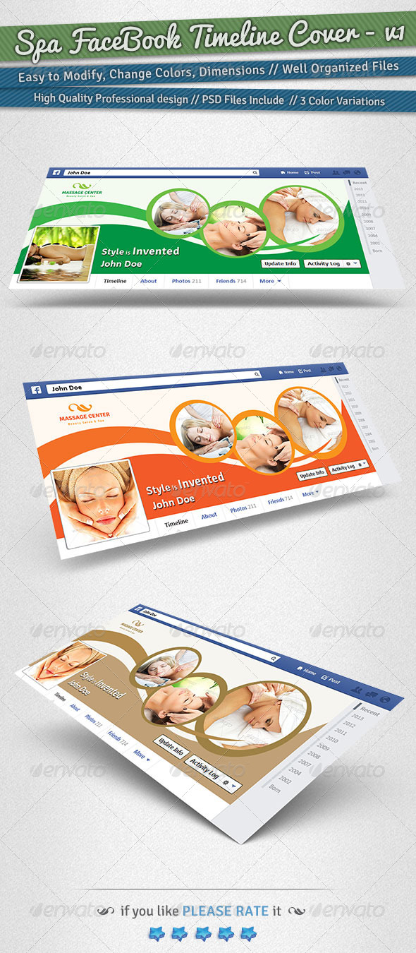 Spa Facebook Timeline Cover | Volume 1 - Facebook Timeline Covers Social Media