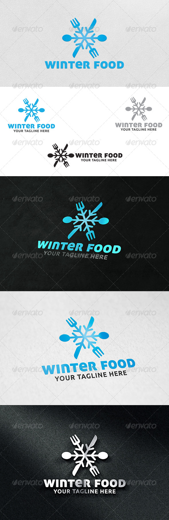Winter Food V2 - Logo Template - Food Logo Templates
