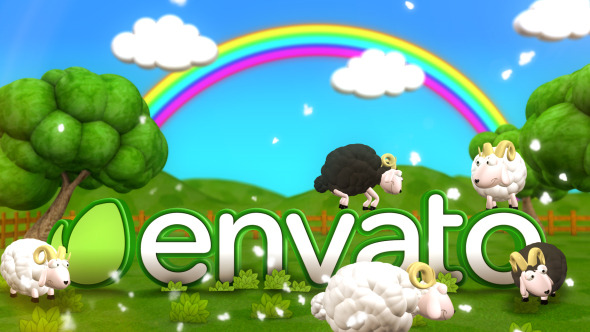Happy Sheeps at - VideoHive 6143713