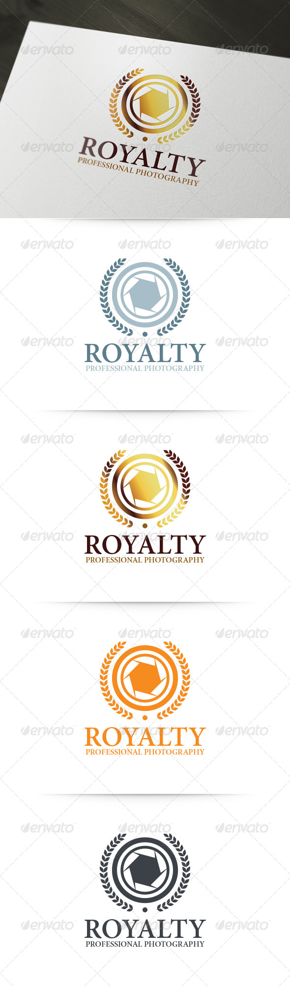 Royalty - Photography Logo - Symbols Logo Templates