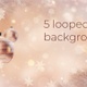 Snowflakes Background Loops - VideoHive Item for Sale