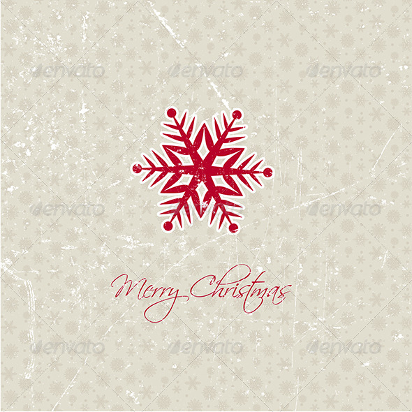 Snowflake Background - Christmas Seasons/Holidays