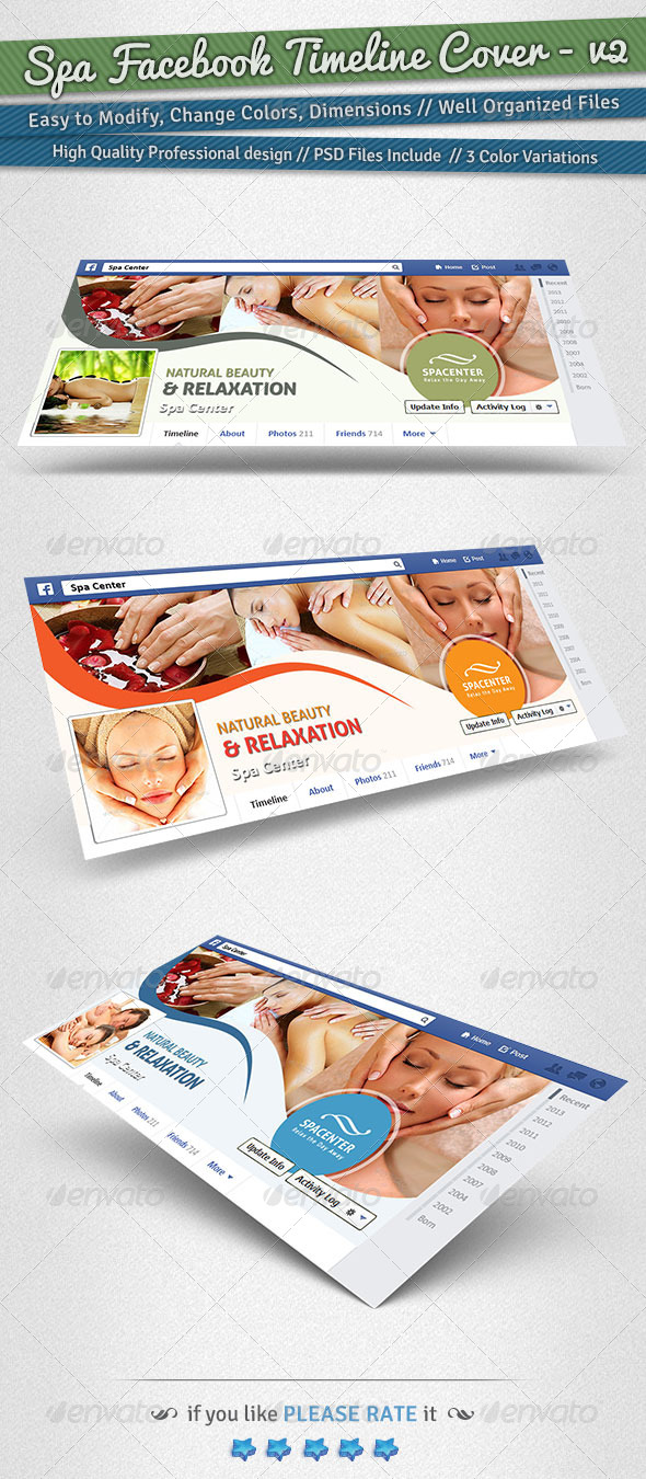 Spa Facebook Timeline Cover | Volume 2 - Facebook Timeline Covers Social Media