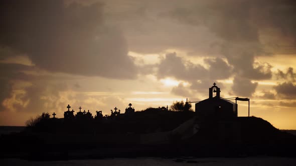 Chapel in Agios Fokas Greece alt
