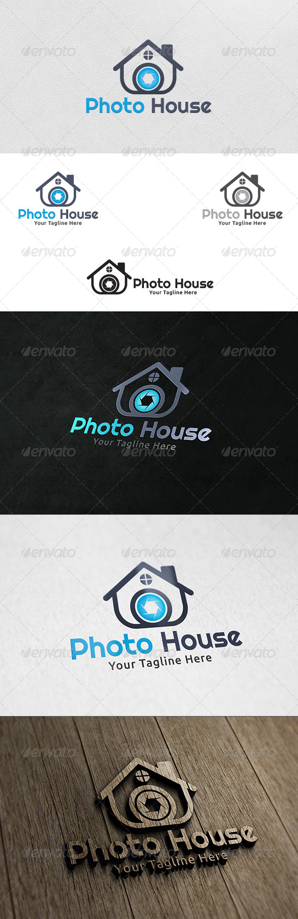 Photo House - Logo Template - Buildings Logo Templates