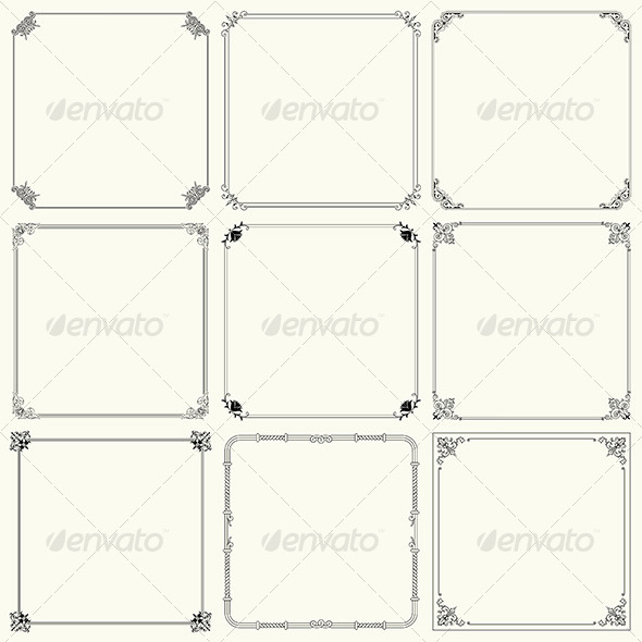 Decorative Frames - Patterns Decorative