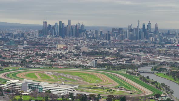 Flemington Racecourse Melbourne, Stock Footage | VideoHive