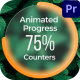 Animated Progress Counters | Premiere Pro MOGRT - VideoHive Item for Sale