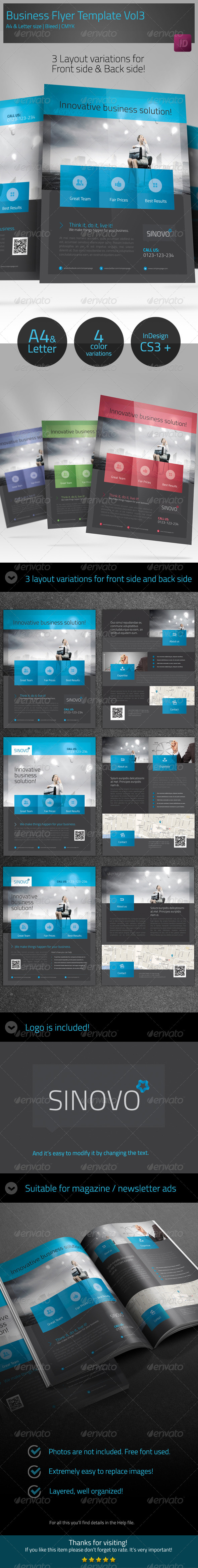 Business Corporate Flyer Template vol3 - Flyers Print Templates