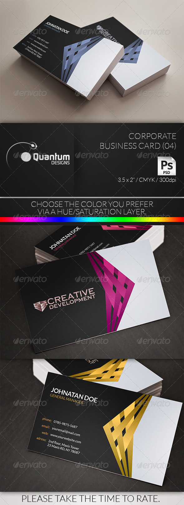 Corporate Business Card 04 - Corporate Business Cards