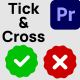 Check Mark and Cross Mark Pack - VideoHive Item for Sale