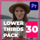 Modern Lower Thirds Pack - VideoHive Item for Sale