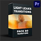 80 Light Leaks Transitions for Premiere Pro - VideoHive Item for Sale