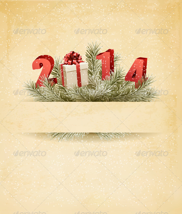Happy New Year Template - New Year Seasons/Holidays