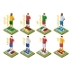 Isometric Football World Champion Concept with, Vectors | GraphicRiver