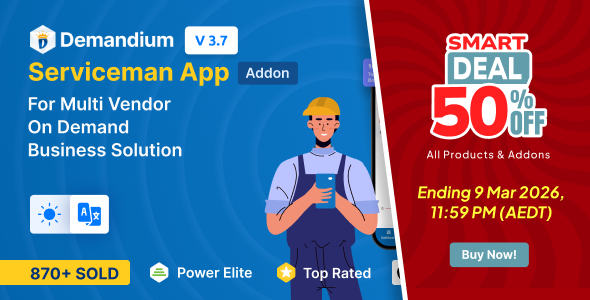 Demandium - Service Man App