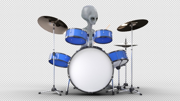 Alien Drummer