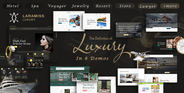 Laramiss | Multipurpose Luxury HTML5 Template preview