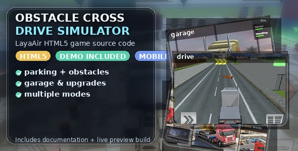 Obstacle Cross Drive Simulator