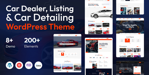 Autovault – Car Dealer, Listing & Car Detailing WordPress Theme
