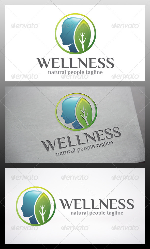 Wellness Logo - Nature Logo Templates