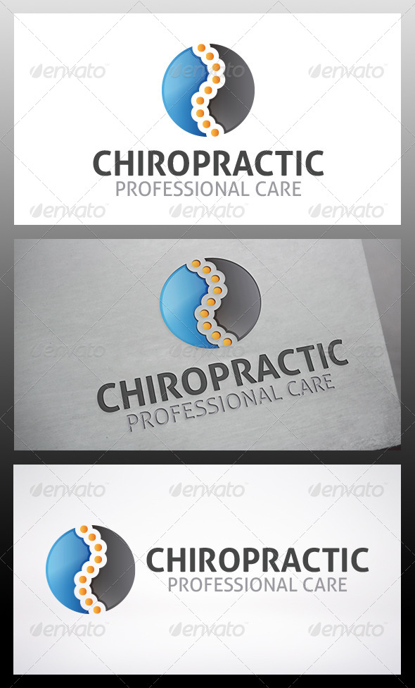 Chiropractic Logo - Vector Abstract