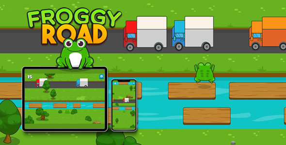 Froggy Road - HTML5 Game